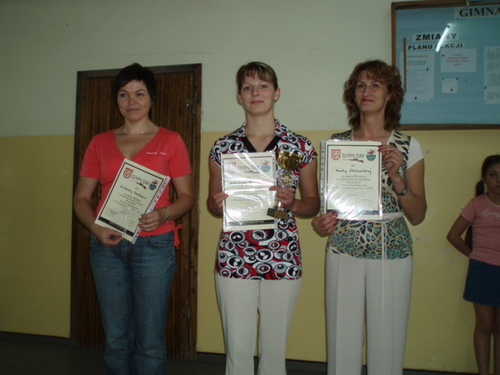 od lewej: Elbieta Stoltman, Katarzyna Wadoch, Beata Zblewska