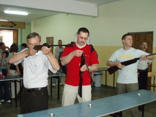 od lewej: Napitek Piotr (I miejsce), Rejkowski Ireneusz, Landowski Stefan