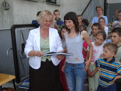 Nagrod otrzymuje uczenica Gimnazjum w Lubni Magdalena Bruska.