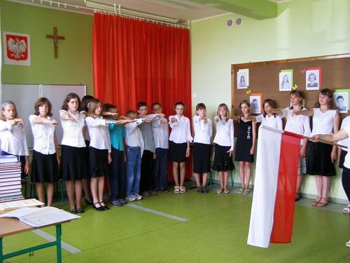 Absolwenci Szkoy Podstawowej w Kosobudach - rok szkolny 2006/2007