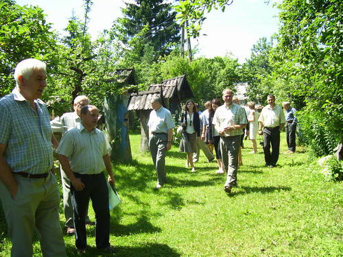 Wizyta w ogrodzie Jzefa Chemowskiwgo w Brusach Jagliach.