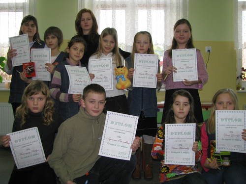 Uczniowie nagrodzeni w konkursie czytelniczym