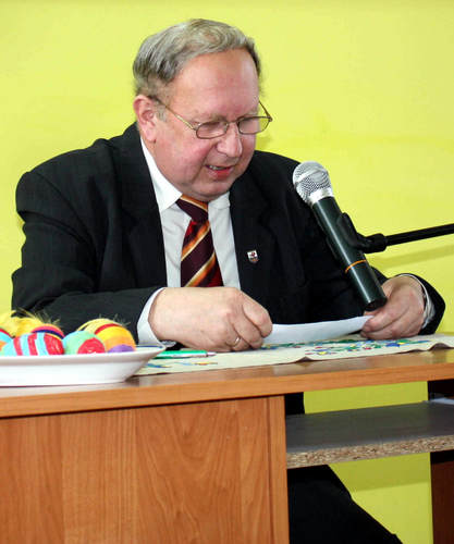 Wiceprzewodniczcy Rady Miejskiej w Brusach Stefan Lewiski