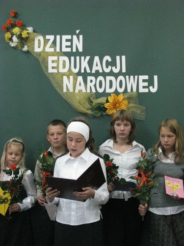 Samorzd Uczniowski podczas podzikowa