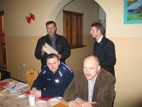 Na zdjciu m.in. Sotys Soectwa Zalesie p. Piotr Szulc (drugi rzd z lewej).