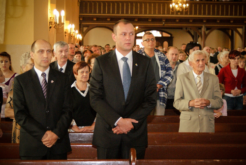 Na zdjciu (od lewej): Zastpca Burmistrza Brus Krzysztof Gierszewski oraz Przewodniczcy Rady Powiatu Chojnickiego Robert Skrczewski. 