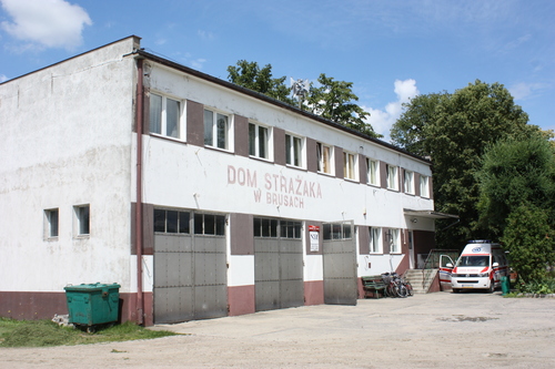 budynek OSP w Brusach przed remontem