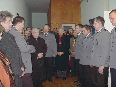W spotkaniu uczestniczyli przedstawiciele wadz samorzdowych gminy Brusy oraz Powiatu Chojnickiego, przedstawiciele Komendy Powiatowej i Wojewdzkiej