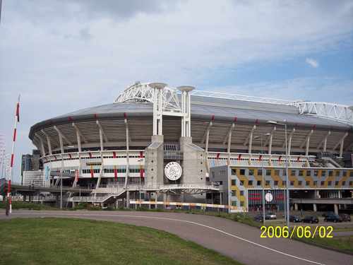 Stadion druyny Ajax Amsterdam.