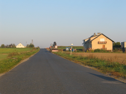 Droga powiatowa Brusy-Kosobudy.
