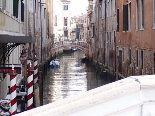 Wodne uliczki w Wenecji