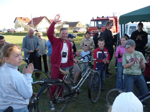 Zwycizca konkursu na najstarszy rower